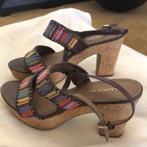 Franco Sarto Multi color clogs🔥🔥🔥🔥